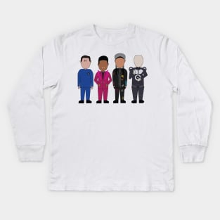 Red Dwarf Simple Style Kids Long Sleeve T-Shirt